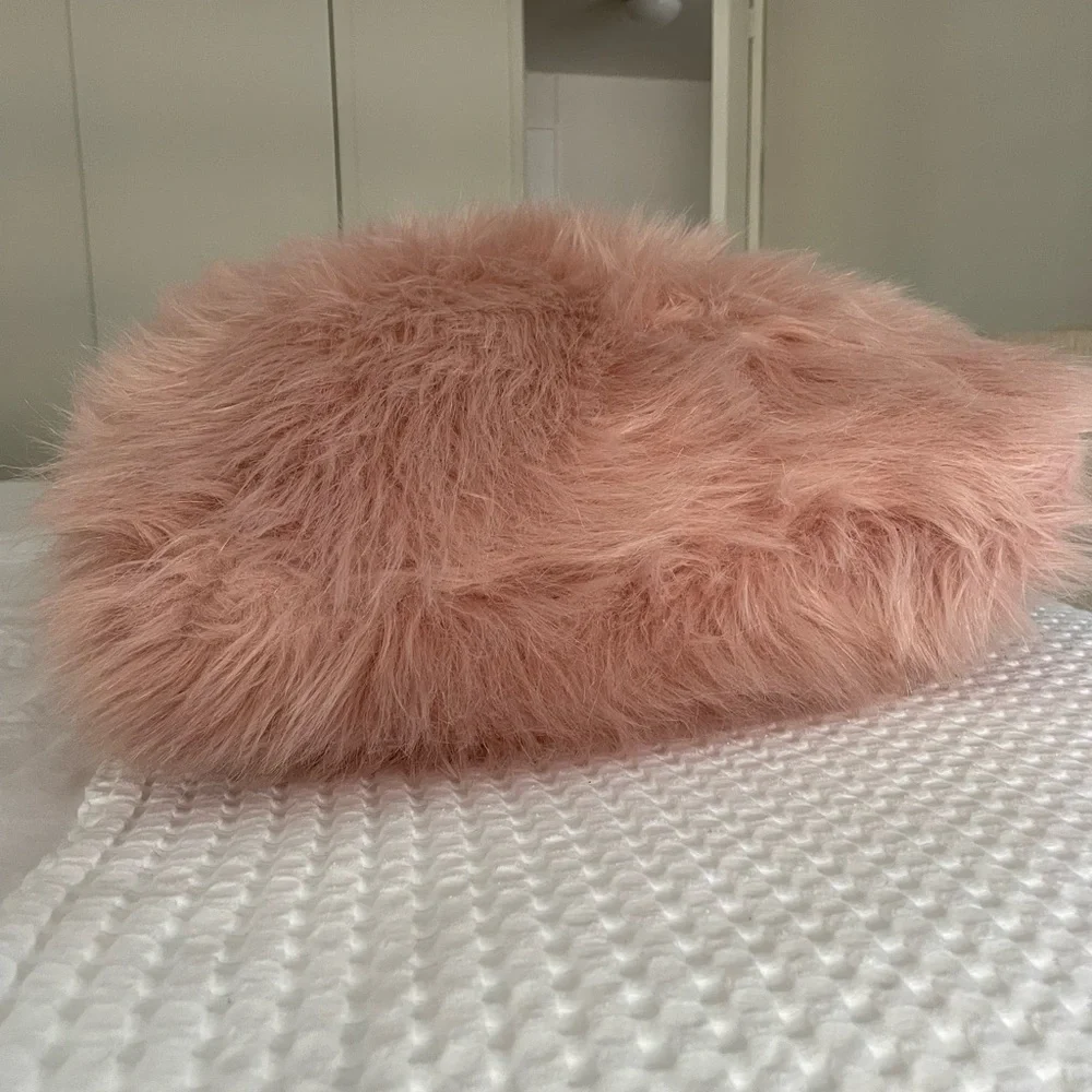 Pink decorative pillow